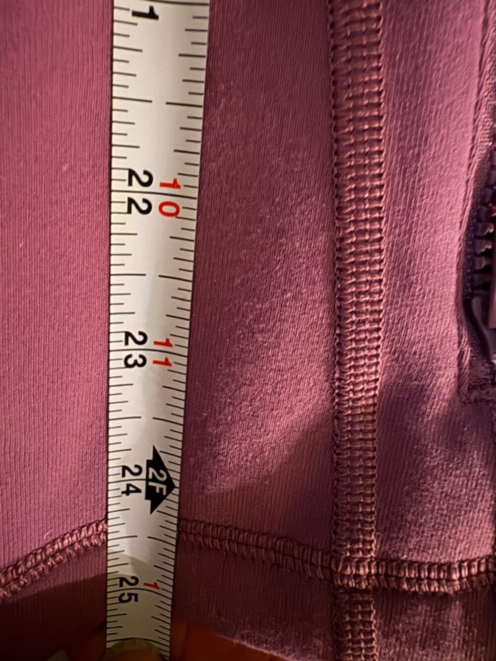 Lululemon Define Jacket *Luon Sz 10 in Vintage Plum Color -LW4AWKS VTPM - Picture 10 of 10